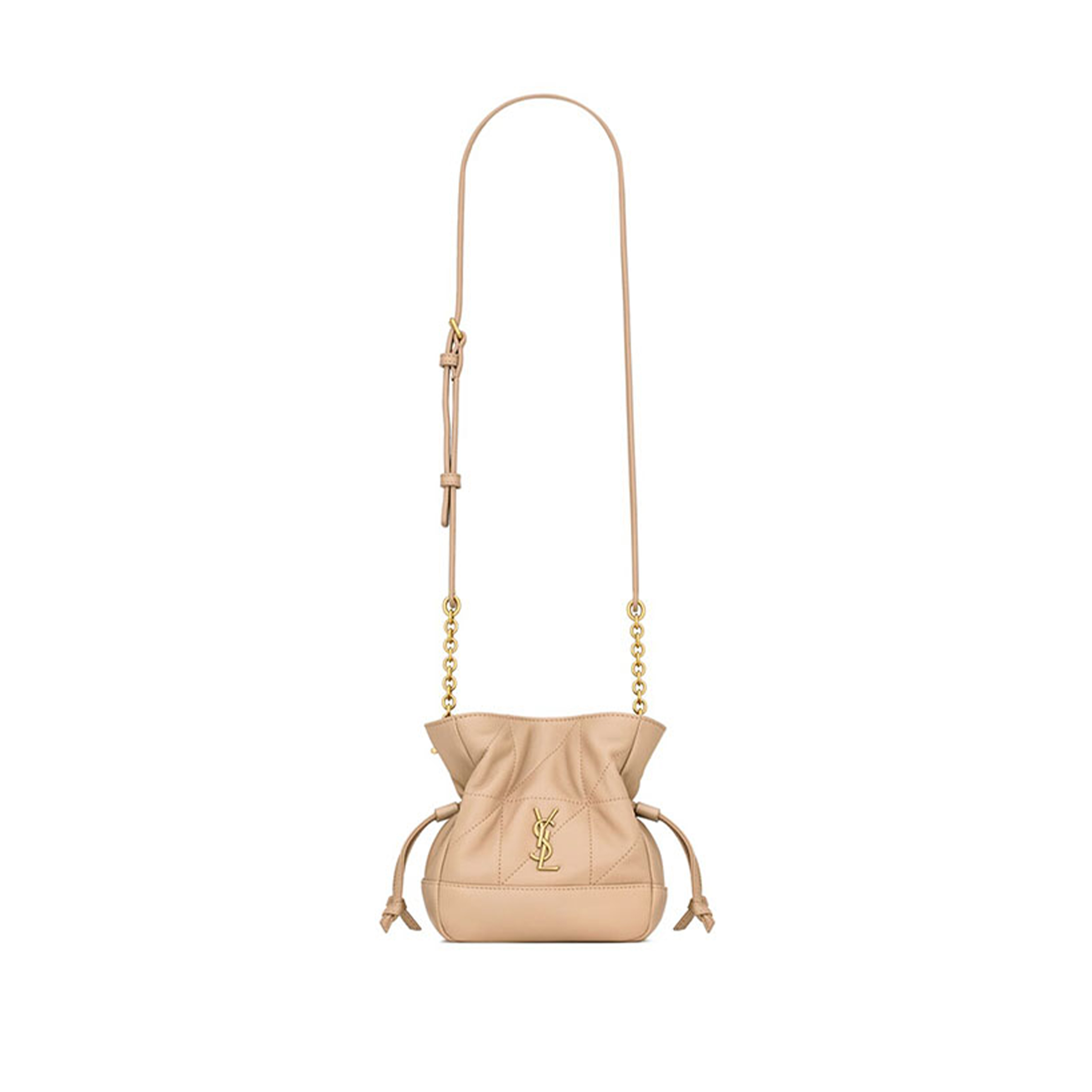 YSL JAMIE MINI SHOULDER POUCH IN LAMBSKIN 859174AAB329295 (15.5*14.5*8cm)
